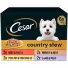 Cesar Special Selection Country Stew Adult Wet Dog Food Trays 8 x 150g