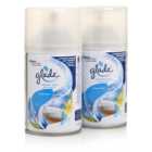 Glade Clean Linen Autospray Air Freshener Refill 2 pack