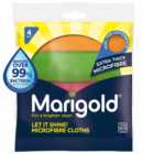 Marigold Let It Shine Microfibre Cloths 4 pack