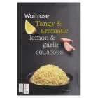 Waitrose lemon & garlic couscous, 110g