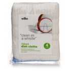 Wilko Ribbed Dish Cloths 4 pack