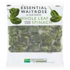 Essential Frozen Whole Leaf Spinach, 750g