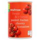 Waitrose Peeled Italian Cherry Tomatoes, 400g