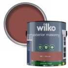 Wilko Brick Red Smooth Masonry Paint 2.5L