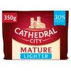 Cathedral City Lighter Mature Cheddar Cheese, 350g