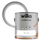 Wilko Wood and Metal White Undercoat Paint 2.5L
