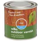 Wilko Clear Satin Outdoor Varnish 250ml