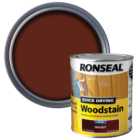 Ronseal Quick Drying Walnut Satin Woodstain 750ml