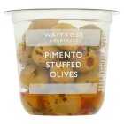 Waitrose Pimento Stuffed Greek Halkidiki Olives, 150g