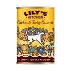 Lily's Kitchen Chicken & Turkey Casserole Wet Food for Dogs, 400g