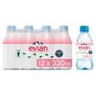 Evian Still Mineral Water, 12x33cl
