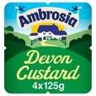 Ambrosia Devon Custard, 4x125g