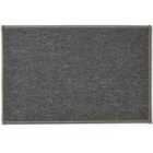 Wilko Washable Large Grey Doormat 40 x 60cm