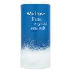 Waitrose Fine Crystal Sea Salt, 350g