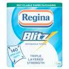 Regina Blitz 3 Ply Towels, 2x70 sheets