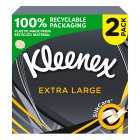 Kleenex Extra Large Tissues Twin Pack, 2x44 sheets