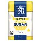Tate & Lyle Fairtrade Cane Sugar Caster Sugar, 1kg
