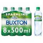 Buxton Sparkling Natural Mineral Water, 8x500ml