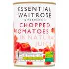 Essential Chopped Tomatoes in Natural Juice, 400g