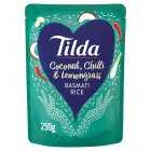 Tilda Coconut, Chilli & Lemongrass Basmati Rice, 250g