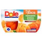 Dole Mandarins in Fruit Juice, drained 4x63g