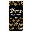 Divine Fairtrade 70% Dark Chocolate, 90g