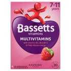Bassetts Vitamins Multivitamins Raspberry 7-11 Years, 30s
