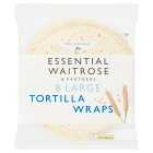 Essential 8 Large Tortilla Wraps, 488g