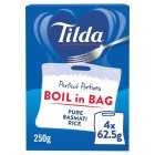 Tilda Boil in Bag Pure Basmati Rice, 4x62.5g