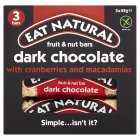 Eat Natural bars with cranberries and macadamias, 3x45g