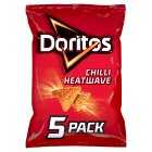 Doritos Chilli Heatwave Multipack Tortilla Chips, 5x30g