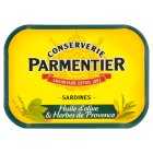 Parmentier Sardines in Oil with Herbs de Provence, drained 95g