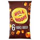 Hula Hoops BBQ beef, 6x24g