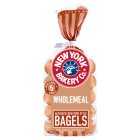 New York Bakery Co Wholemeal Bagels, 5s