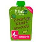 Ella's Kitchen Pears Peas & Broccoli, 120g