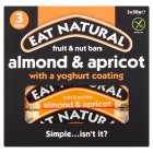 Eat Natural bars almonds apricots & yoghurt coating, 3x50g