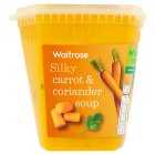 Waitrose Carrot Coriander Soup, 600g
