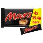 Mars Chocolate Bars Multipack, 4x39.4g