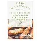 Linda McCartney's Vegan Red Onion & Rosemary Sausages, 270g
