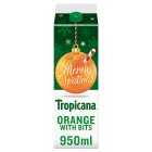 Tropicana Original Orange Juice with Bits, 900ml