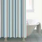 Nautical Bold Stripe Shower Curtain