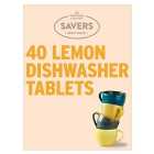 Morrisons Savers Lemon Dishwasher Tablets 40 per pack