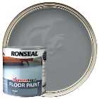 Ronseal Satin Diamond Hard Floor Paint - Slate - 2.5L