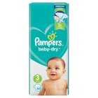 Pampers Baby Dry Size 3 6-10kg, 50s