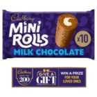 Cadbury Mini Rolls Milk Chocolate Family Size 10 per pack