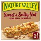 Nature Valley Sweet & Salty Nut Roasted Peanuts, 4x30g