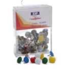 5 Star Office Coloured Drawing Pins 100 per pack