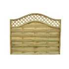 Forest Garden Pressure Treated Bristol Fence Panel 1800 x 1500mm 6 x 5ft Multi Packs