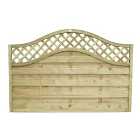 Forest Garden Pressure Treated Bristol Fence Panel 1800 x 1200mm 6 x 4ft Multi Packs