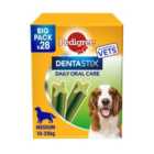 Pedigree Dentastix Fresh Adult Medium Dog Treats 28 x Dental Sticks 4 x 180g